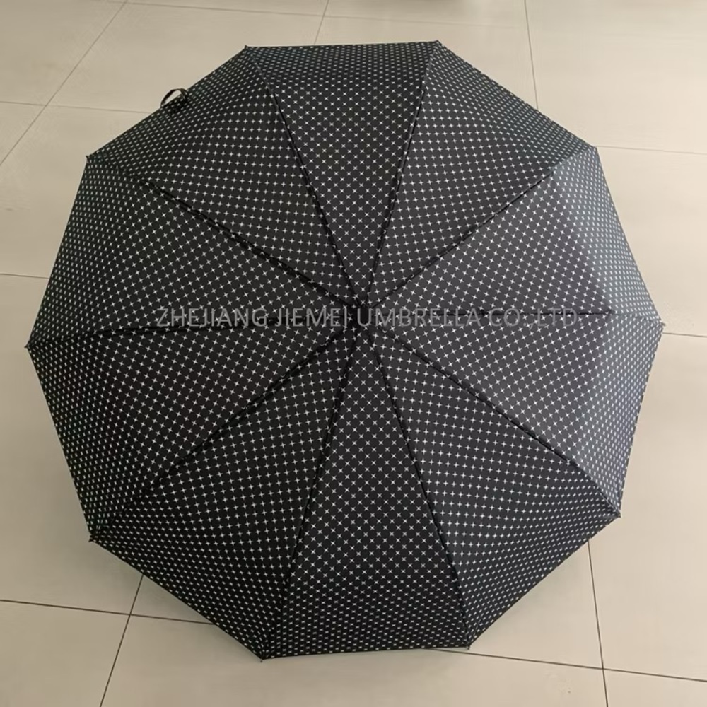 Black Polka Dot Umbrella